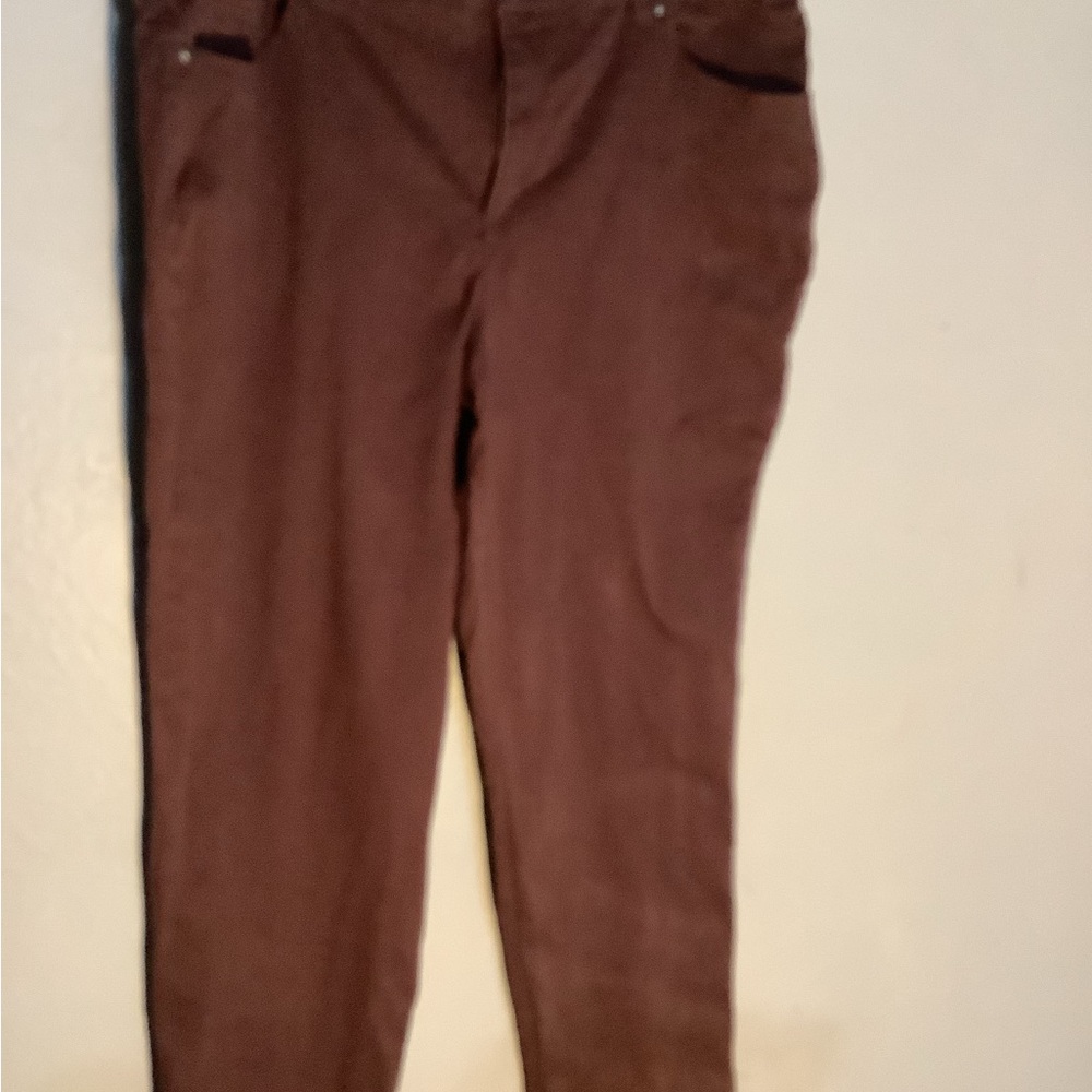 Plus size 20W brown jeans